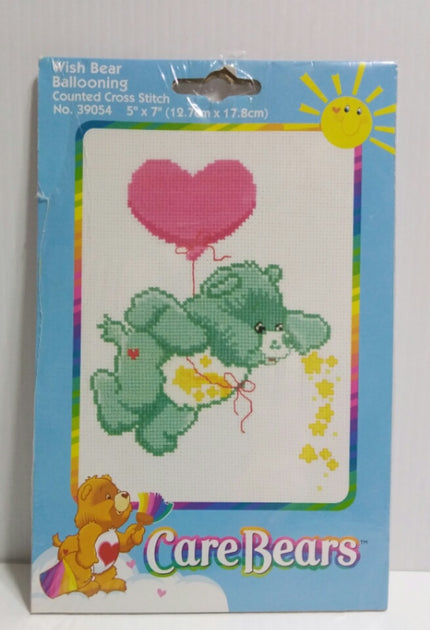 Care bears counted cross Stitch Wish Bear - We Got Character Toys N More