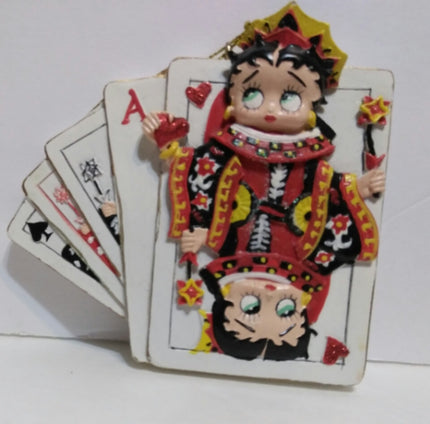 Betty Boop Playing Cards Ornament - We Got Character Toys N More